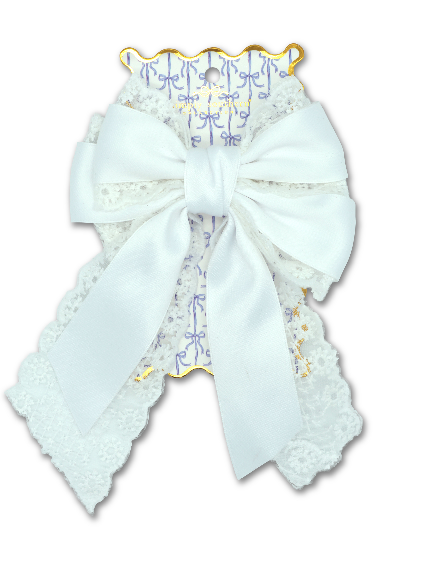 0126-HAIR-BOW-WHITE