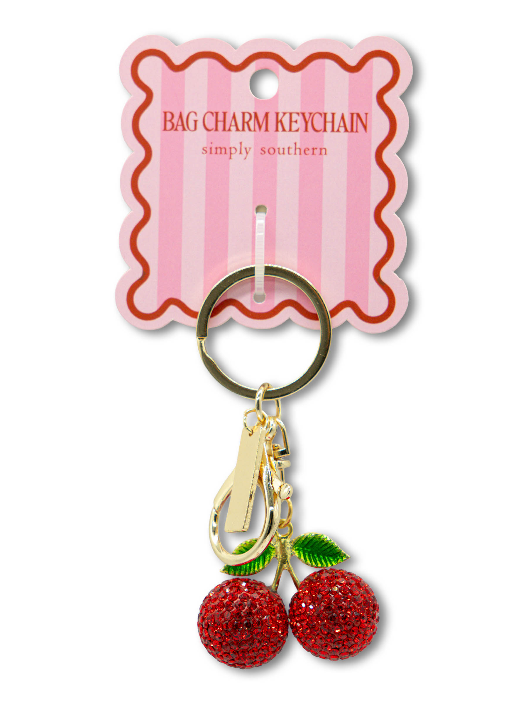 0126-BAG-CHARM-JWL-APLGLTZ - Simply Southern
