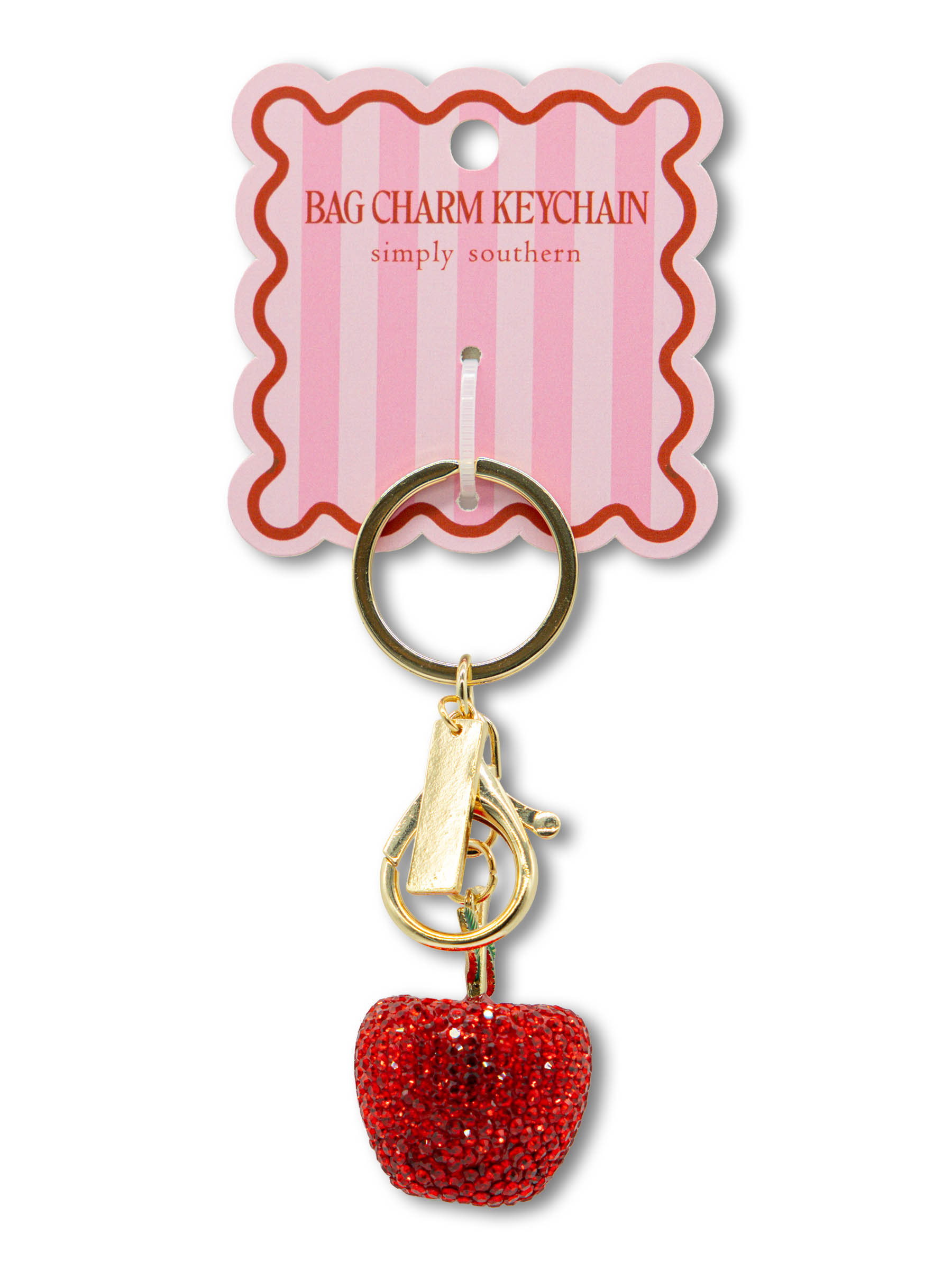 0126-BAG-CHARM-JWL-CHRYGLTZ - Simply Southern