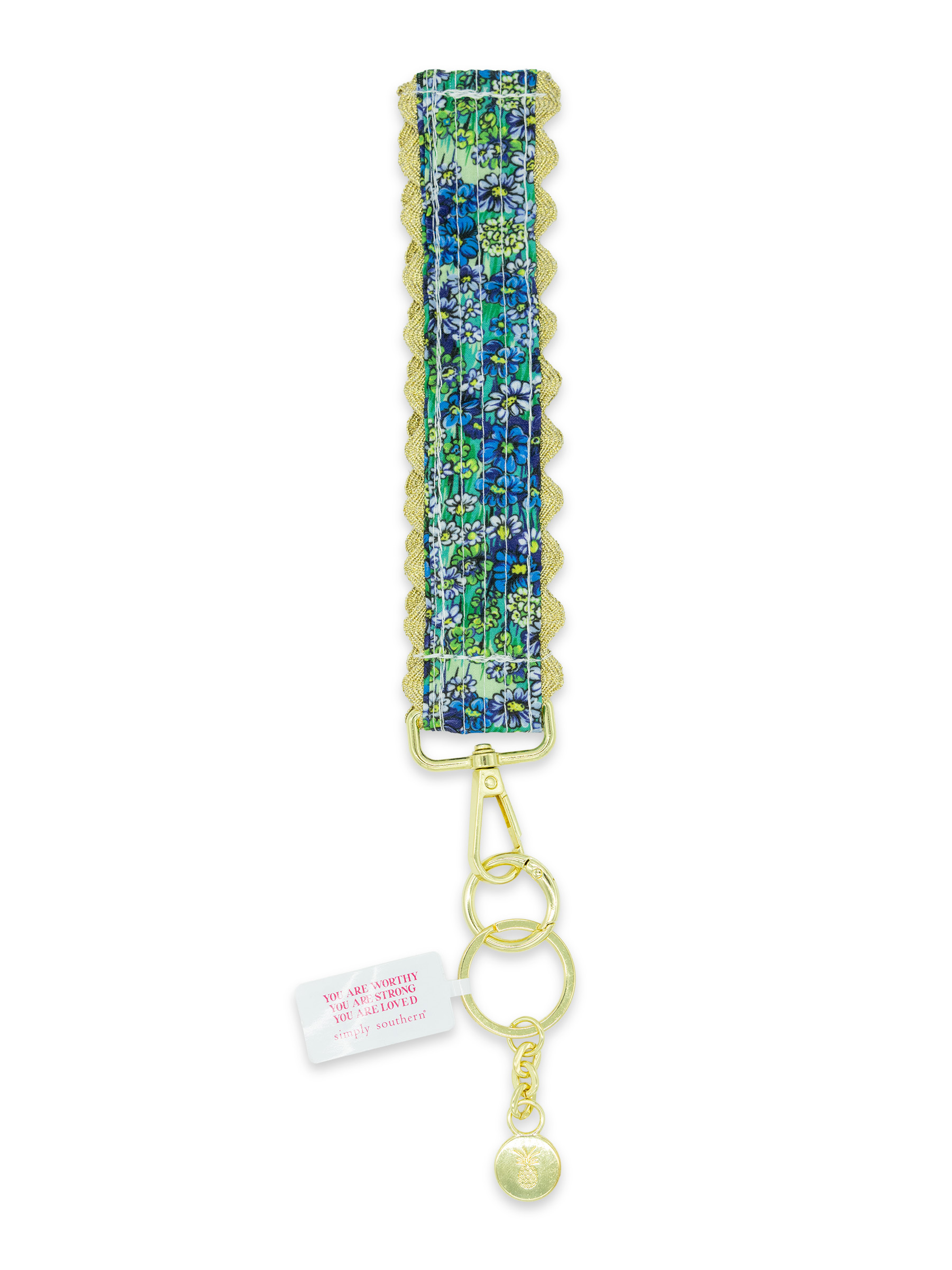 0226-KEYFOB-LACE-GRNFLR
