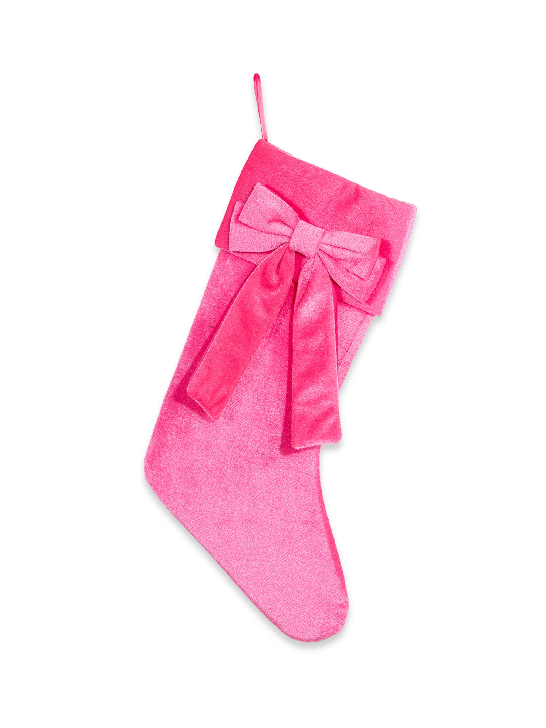 0226-DECOR-STOCKING-HOL-PINK