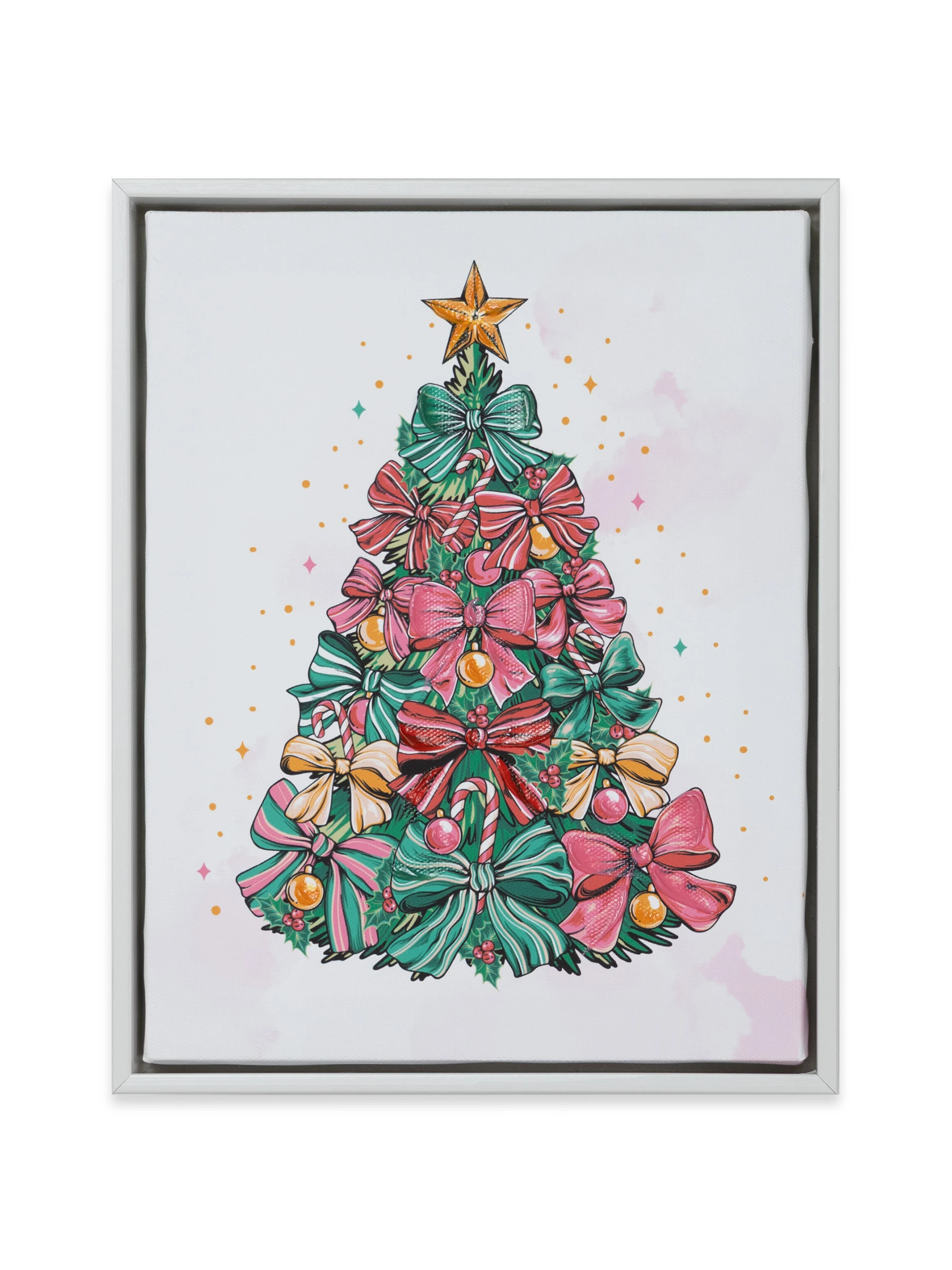 0226-DECOR-CNVS-PAW-TREE 10x8 inch
