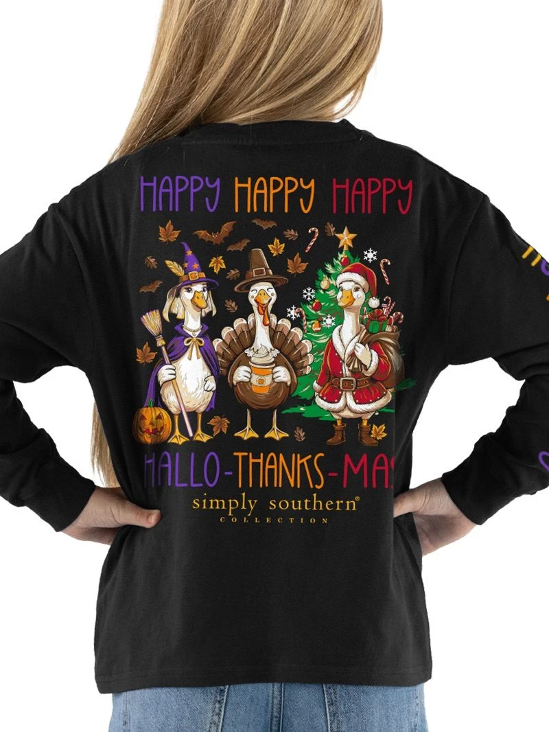 YTH-LS-HAPPYGOOSE-BLK