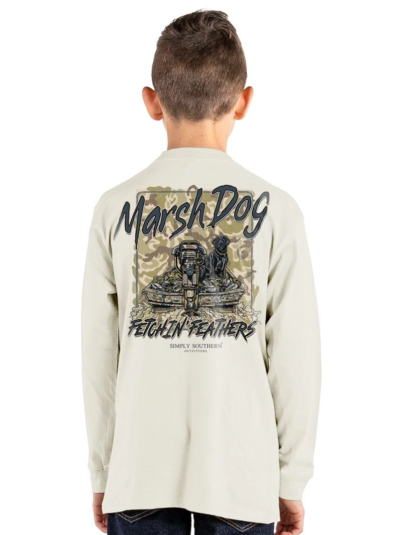 YTH-MN-LS-DOGDUCKBOAT-LINEN