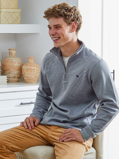 0225-MN-QTRZIP-GRAY - Simply Southern