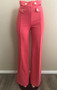 Coral High Waist Pants