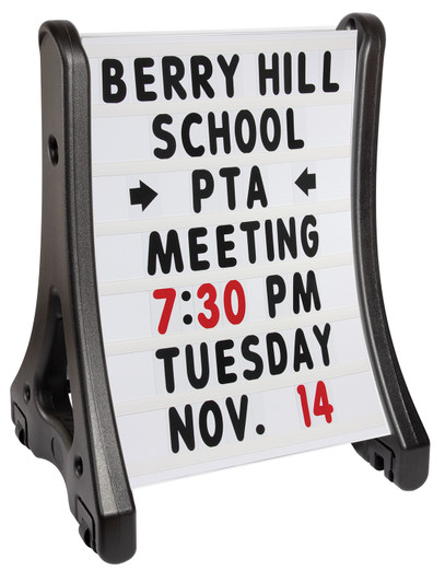 SPRINGER® Standard Message Board Sidewalk Sign