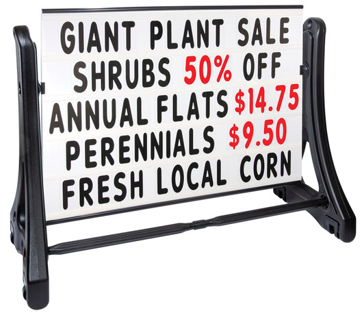 SWINGER-plus® Easy Roll Roadside Sign SWINGER-plus® Easy Roll Roadside Sign