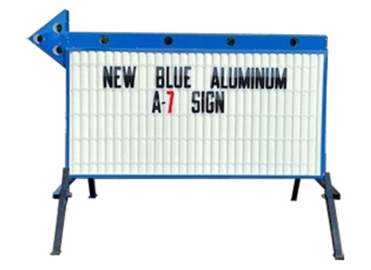 4' x 8' Illuminated Flashing Arrow Sign - Aluminum Cabinet 4' x 8' Illuminated Flashing Arrow Sign - Aluminum Cabinet