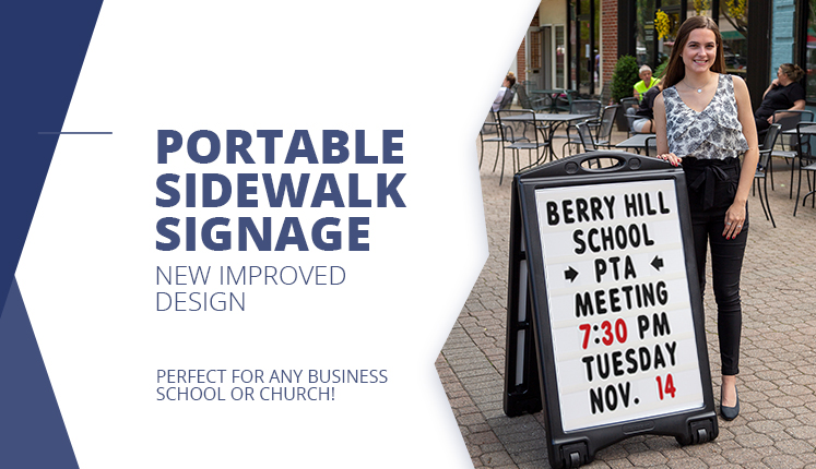  Portable Sidewalk Signs for Sale