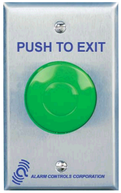 Alarm Controls TS-14 Request to Exit Station with Pneumatic Timer