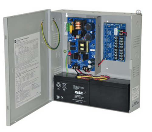 Power Supply/Charger w/Fire Alarm Disconnect - 12VDC or 24VD