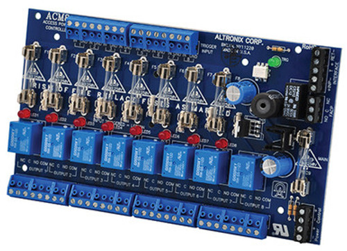 Dist mod 12/24Vac/dc 8ch fused