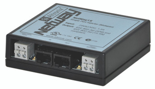 1 Port POE+ (30W) Injector for IP Camera 24 AC/DC