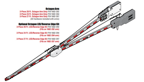 Octagonal Wishbone Arm Assmbly 20 FT