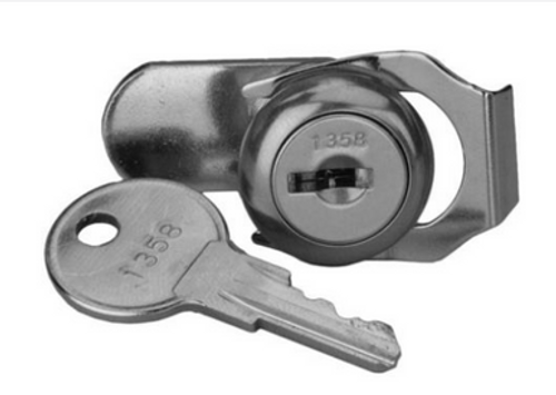 Enclosure lock and key set