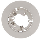 B300-6-IV Fire-Lite Ivory 6in Base Standard Flanged Low-Profile Mounting Base