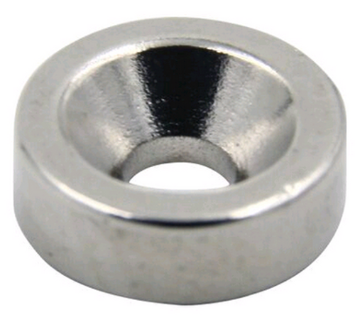 Magnet Only .4"-Dia 1/8"-Thick ScrewHole RareEarth