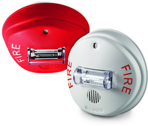 Gentex 904-1211-002 GCC24CW Commander3 Series Selectable Candela Horn/Strobe, White Faceplate