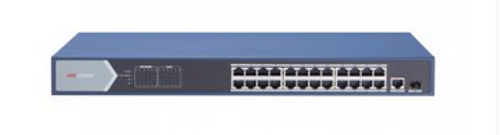 24-Port Switch 24-GB-PoE 1-RJ45-Uplink 1 SFP 370W