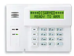 Vista Burglar 2 Line Alpha LCD Keypad White