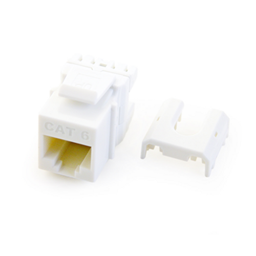 On-Q WP3476WH50 Cat 6 Quick Connect RJ45 Keystone Insert