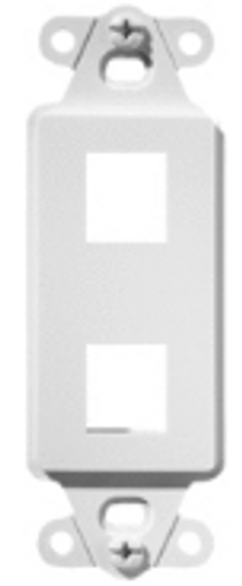 Decora Insert 2-Port Wh