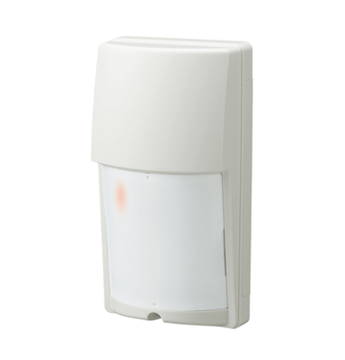 Wall Mnt Outdoor PIR Motion 40x50 12VDC SPST Wh