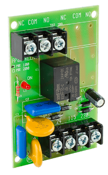 RELAY 24VDC/120VAC/230VAC 10 amp SPDT w/GRAY ENCLOSURE