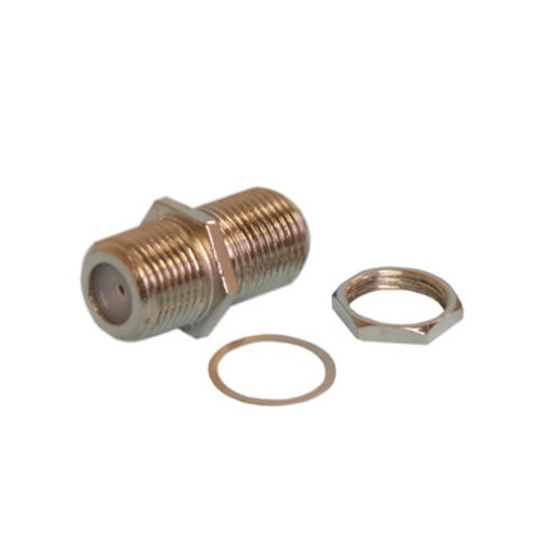 F to F F coupler with nut