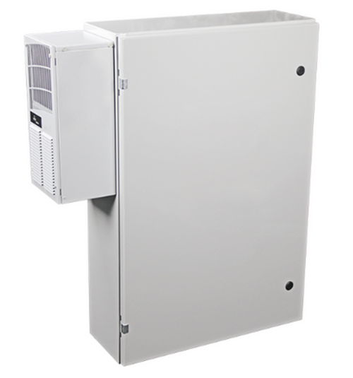 Large Metal Protective Cab w/ AC & Heater No Window