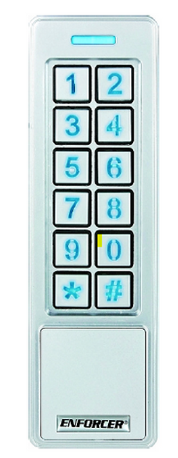 1-Door AccCntrl Mullion Keypad/Prox/Bluetooth AppPrgrm