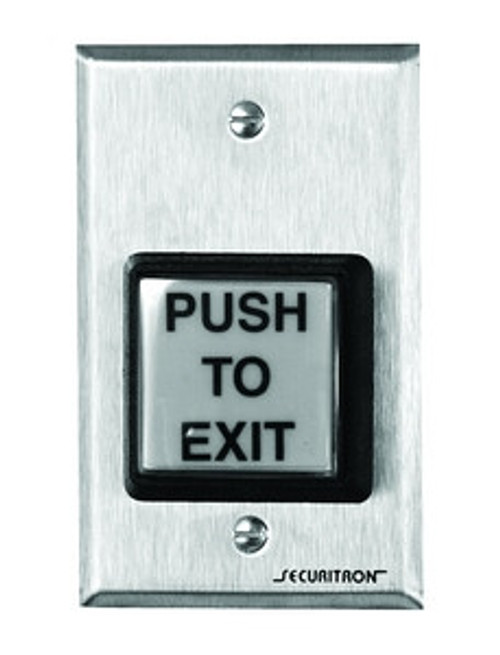 EEB2 EXIT BUTTON 2   GREEN W/3