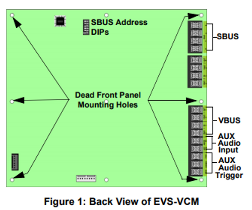 Silent Knight EVS-VCM EVS-Series Voice Control Module