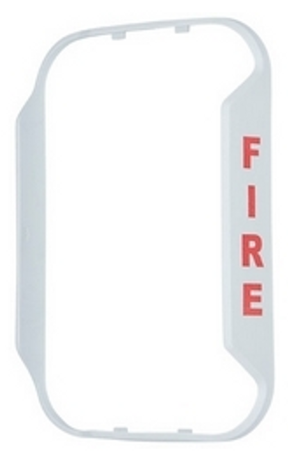 System Sensor BZGW-F Compact Wall White Bezel Kit Fire