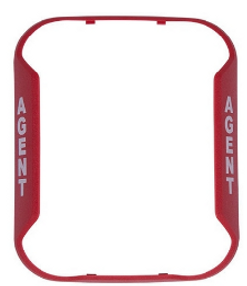 System Sensor BZGR-AG Wall Mount Red Bezel Kit