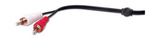 Stereo RCA Patch Cable 6' Nickel