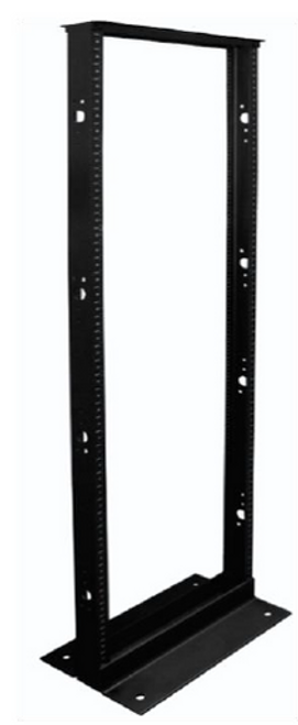 2-Post Rack 45U 84" #12-24 Thread Alum