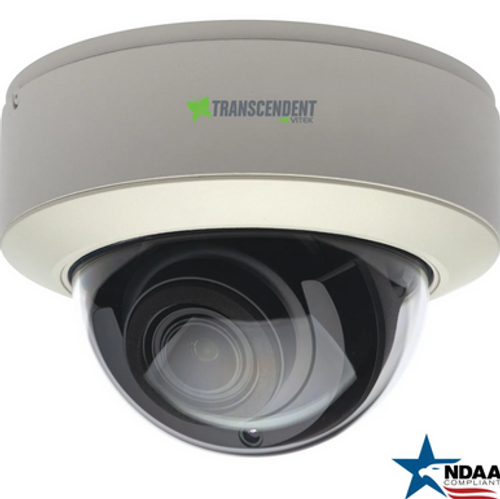 Vitek VTD-TND5RMEA 5 MegaPixel Fixed Lens WDR Motorized AF IP Vandal Dome Camera