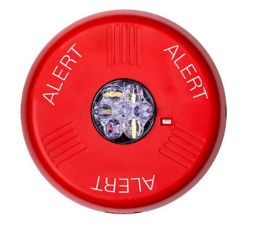 Eluxa LED Strb Ceiling 24VDC15/30/75/110/135/185 CD Rd ALERT