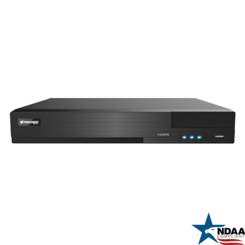 8Ch 6TB IP NVR 8ChPoE 8MP/Ch 4K-HDMI VGA NDAA
