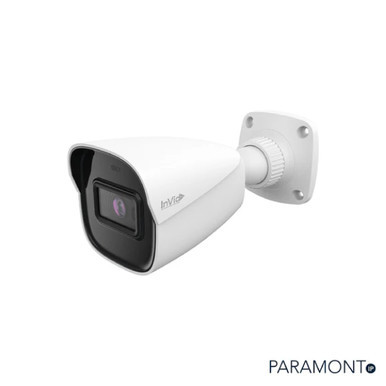 8MP, Outdoor Bullet, Fixed Lens, WDR, SD, PoE, 12vdc