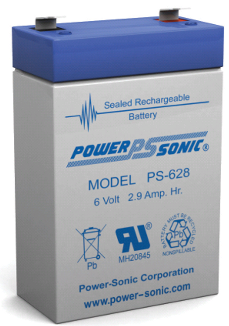 6V 2.9 AMP HR F1 CONNECTOR