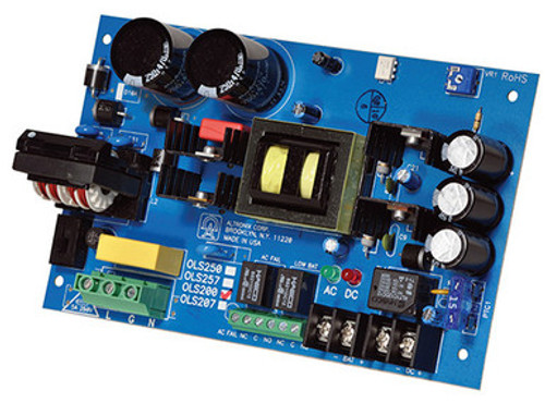 Board Only Power Supply/Charger 12 or 24VDC at 10-Amps