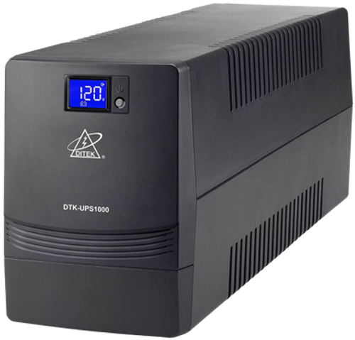 Line Interactive UPS 1000VA/600W, 120V, 8 NEMA Outlets, LCD Display