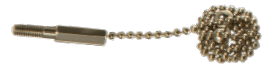 Creep-Zit Male Threaded Screw On Ball Chain