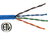 24/8 4PR SO JKT CAT5E Plenum CMP ETL 350MHz Bl 1M Box
