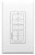 1-Gang In-Wall Keypad for MCA and MBX Wh