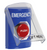 Stoppper Station Blue Indoor Cover Turn to Reset "Emergency"