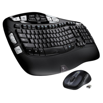 Logitech MK550 Comfort Wave Wireless Keyboard & Mouse Combo 